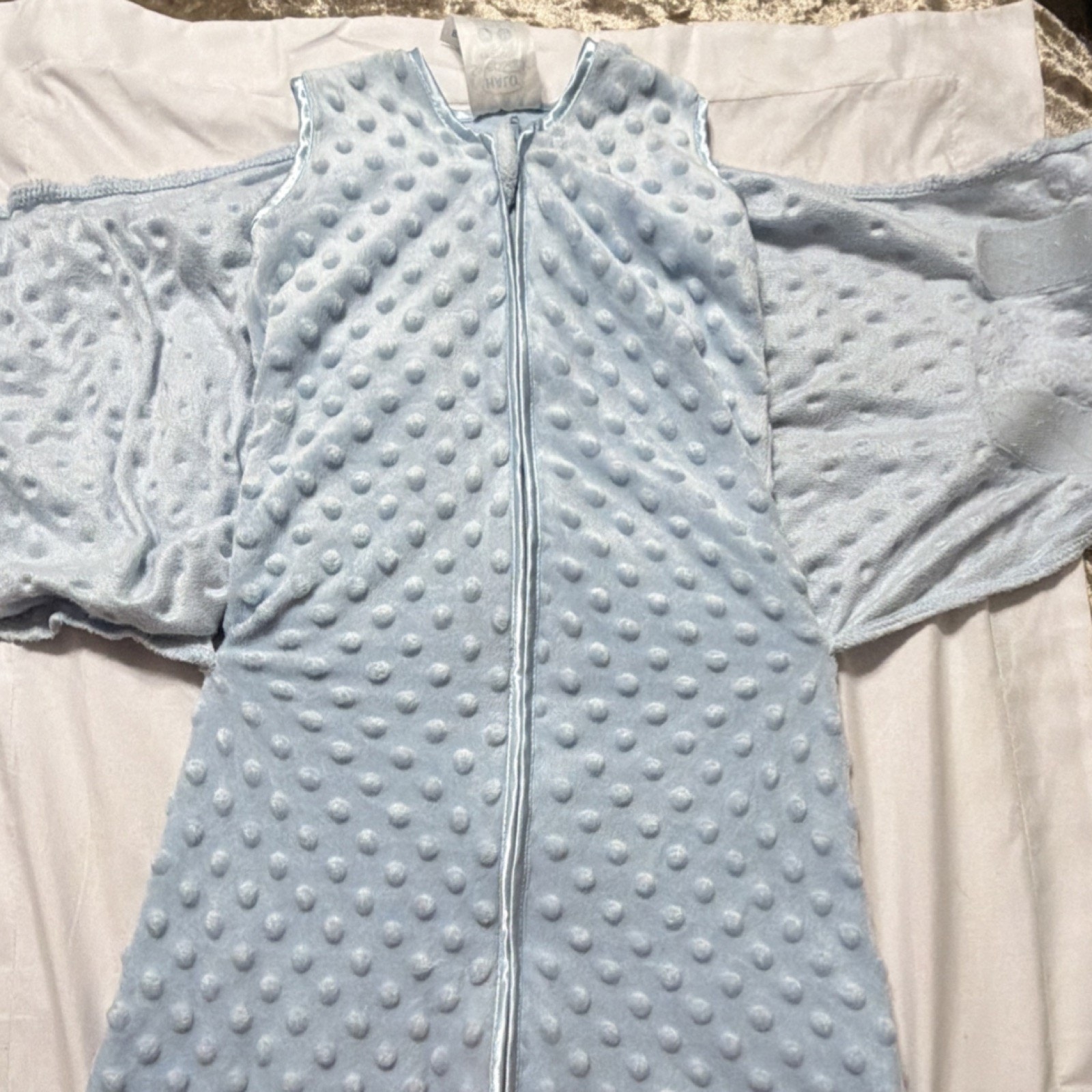Halo Sleepsack Swaddle Blue Unisex Baby Sleeping Bag 3-6 Months